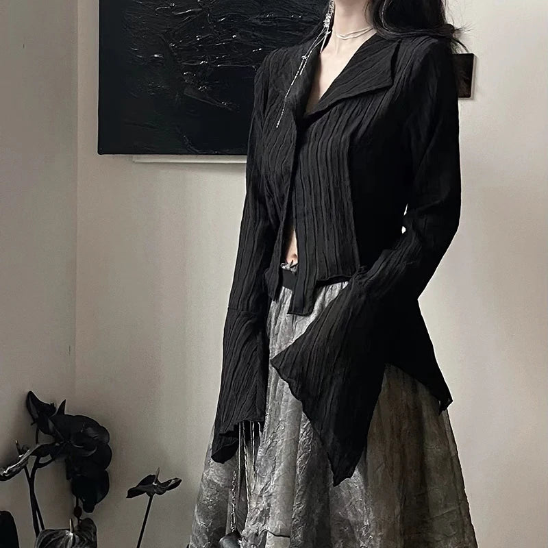 Shadow Veil Blouse - InDemandFinds