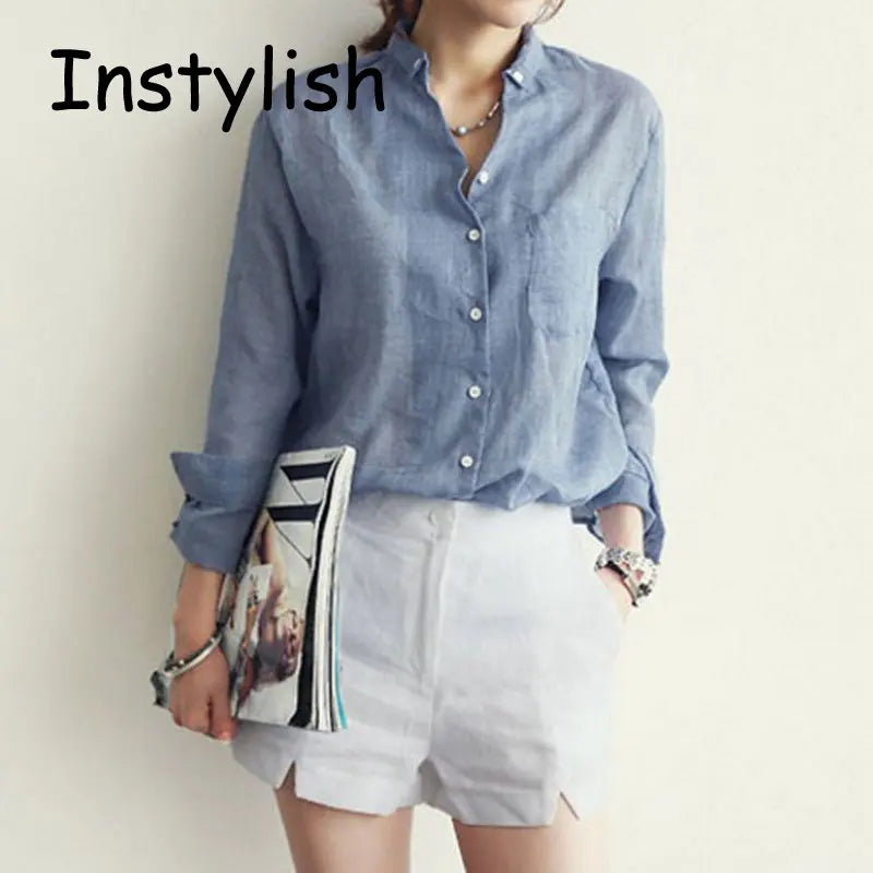 Linen Serenity Shirt - InDemandFinds