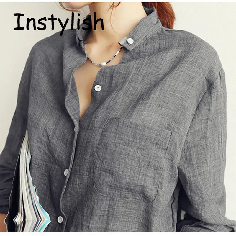 Linen Serenity Shirt - InDemandFinds