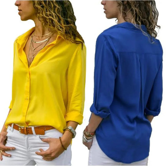 SereneEssence Casual Chic Blouse - InDemandFinds