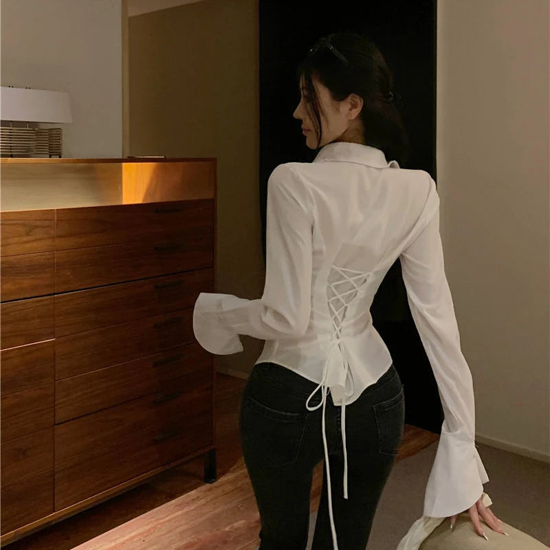 Spring Blossom Bandage Blouse - InDemandFinds