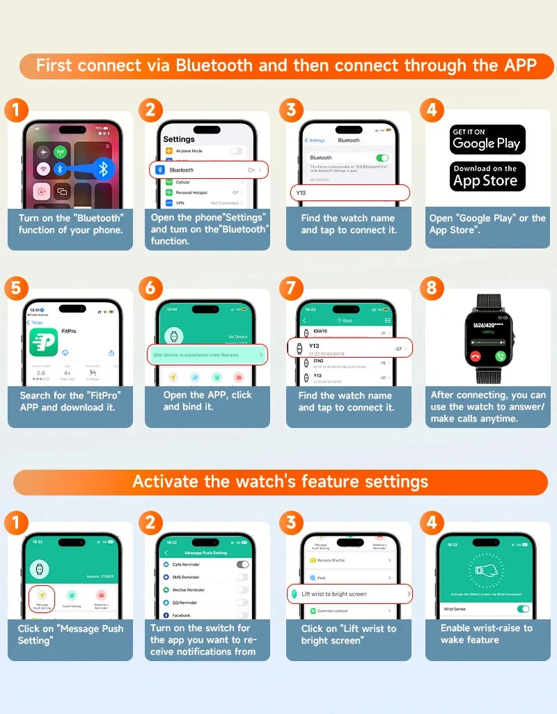 TouchSync Smartwatch - InDemandFinds