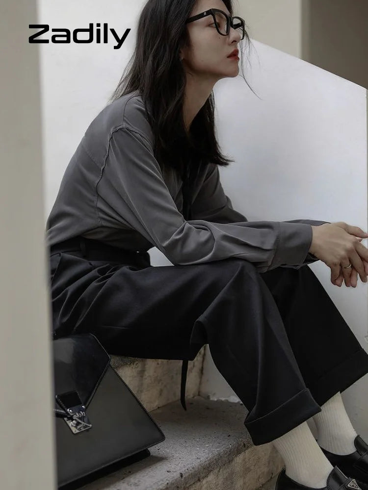 AuraFlow Long Sleeve Shirt - InDemandFinds