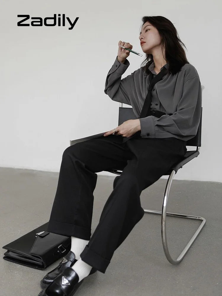 AuraFlow Long Sleeve Shirt - InDemandFinds