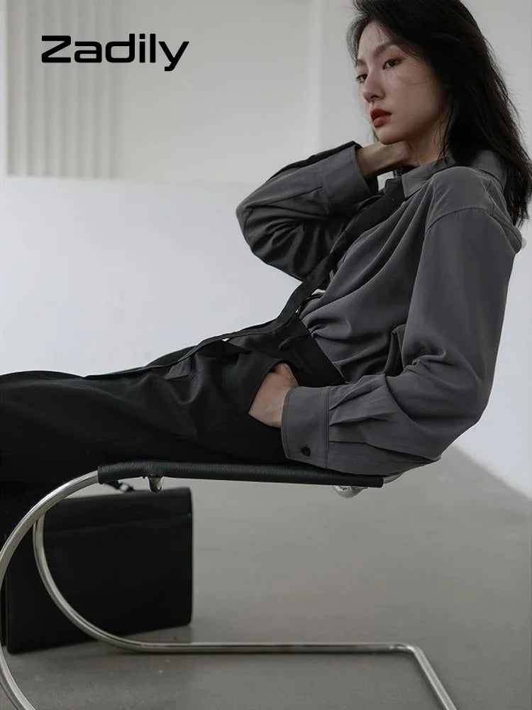 AuraFlow Long Sleeve Shirt - InDemandFinds